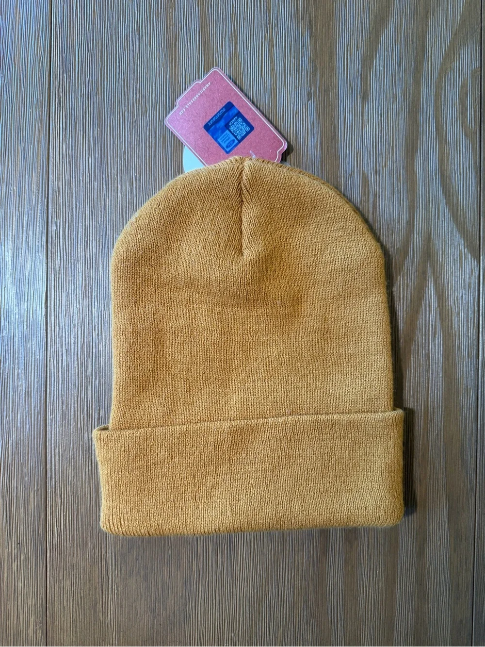 Altar'd State Mustard Bronco Kids Beanie